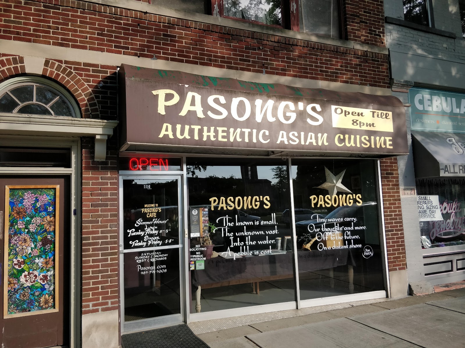 Pasong's Cafe in Saginaw