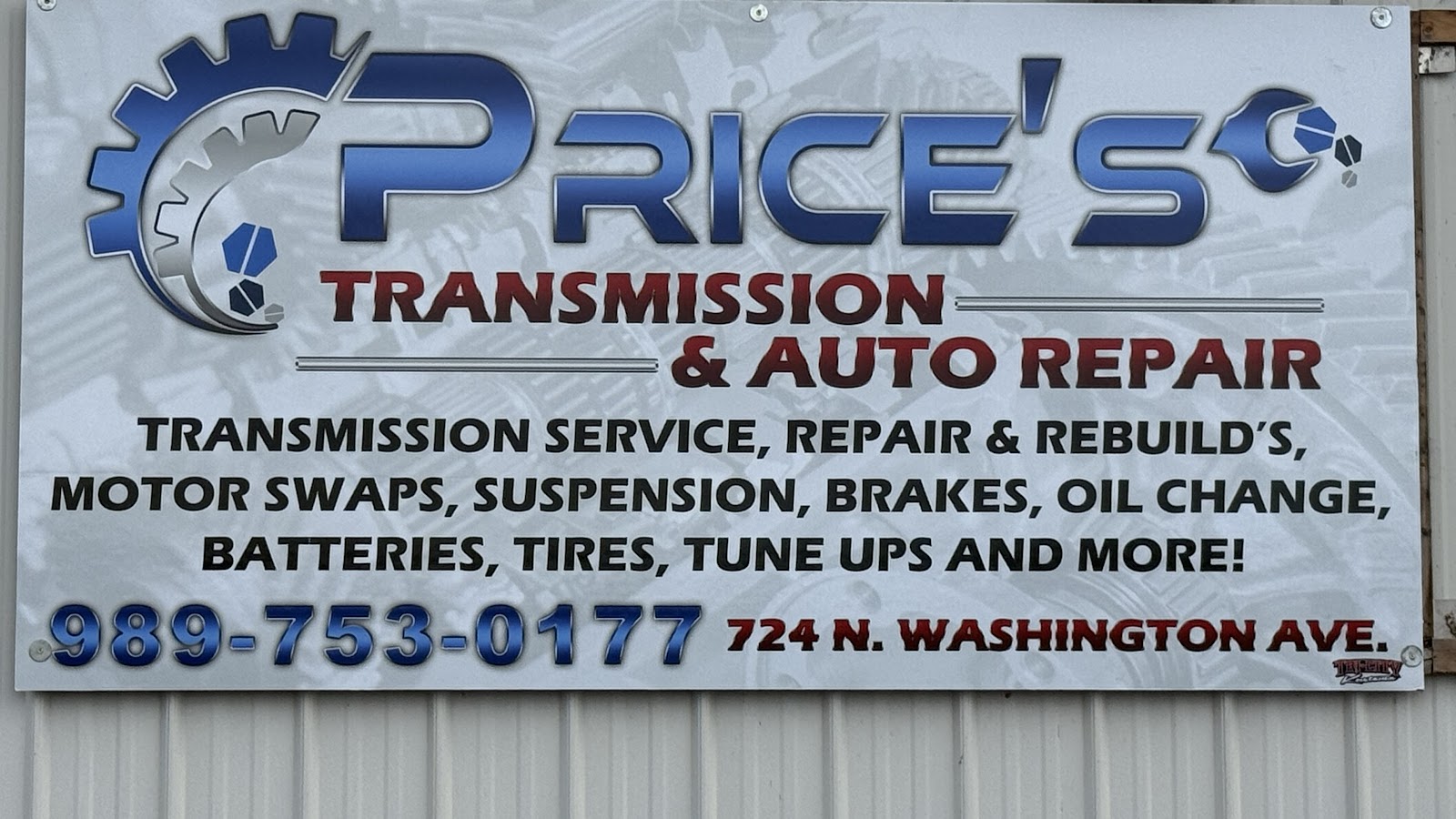 Price’s transmission & auto repairs — photo